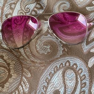 Cutler and Gross Of London Rose Pink Aviator Sunglasses MOD 0494